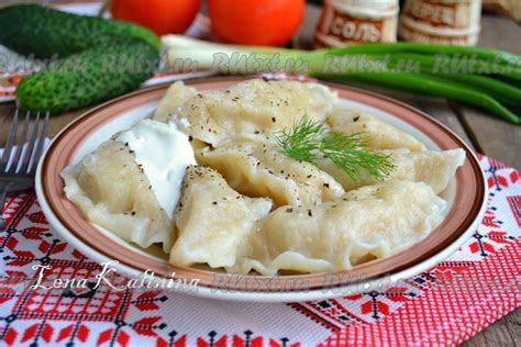 Вареники с картошкой – традиционное и классическое блюдо