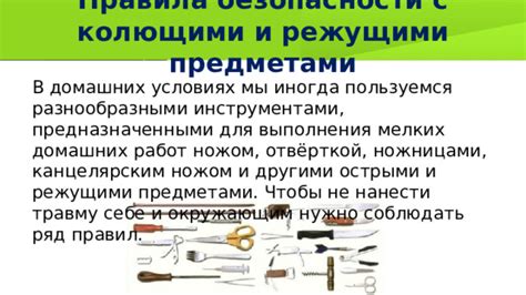 Взаимодействие с разнообразными инструментами и предметами в игре