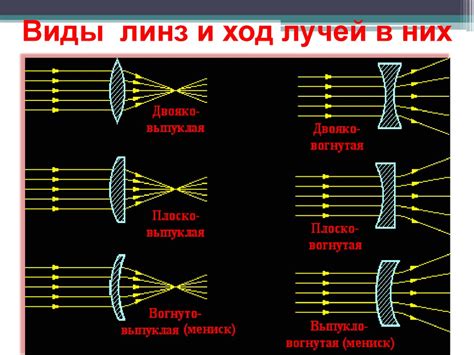 Виды оптических линз, заточенных на комфорт и эффективность