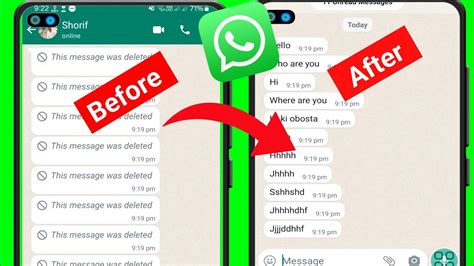 Восстановление удаленных сообщений в WhatsApp: вернуть обратно сказанное