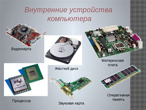 Выбор оптимальных характеристик для устройства основной части компьютера