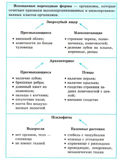 Доказательства изменений в организмах в процессе их развития и их отношение к эволюции