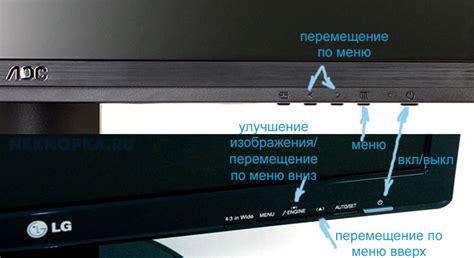 Значение настройки монитора, осуществляемой с помощью пользовательских кнопок