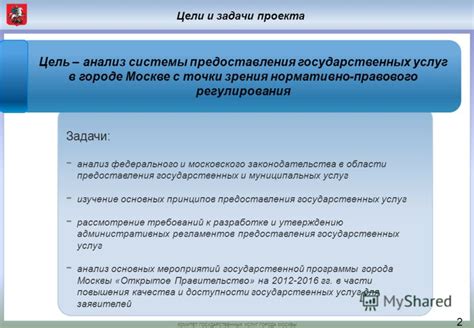 Изучение законодательства и принципов