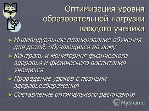 Индивидуальное планирование и анализ физического состояния