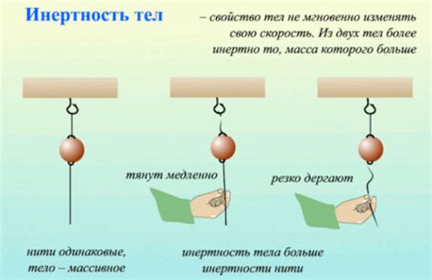 Инертность тела: сущность и механизмы