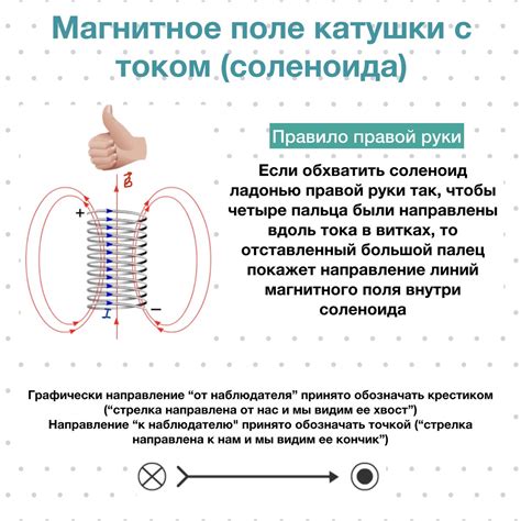 Использование индукции для определения направления