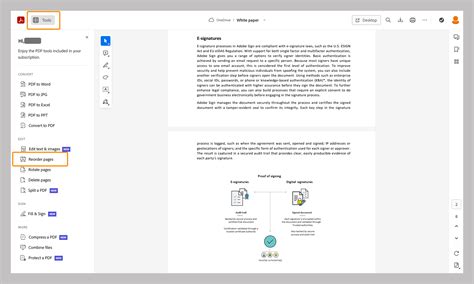 Использование Adobe Acrobat для удаления страниц в PDF