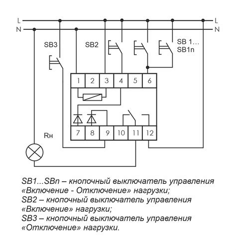 Компоненты и структура импульсного реле