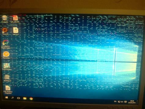 Неисправность видеокарты или монитора