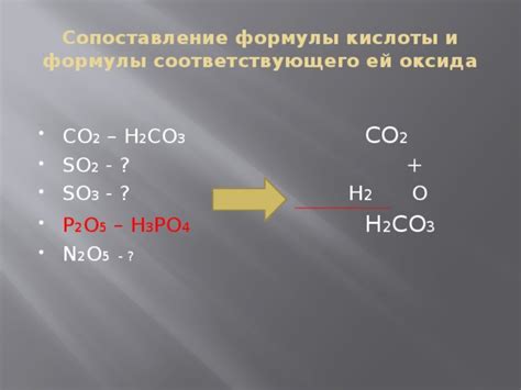 Обзор ключевых факторов для выбора соответствующего оксида кислоты