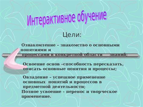 Ознакомление с основными понятиями и целями статьи