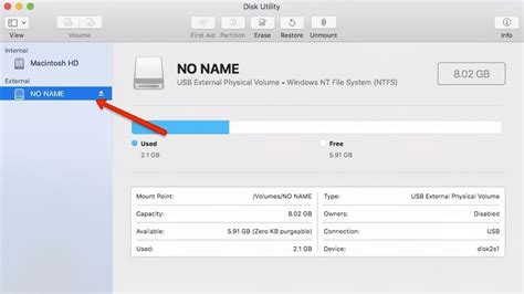 Определение модели SSD-диска на MacOS