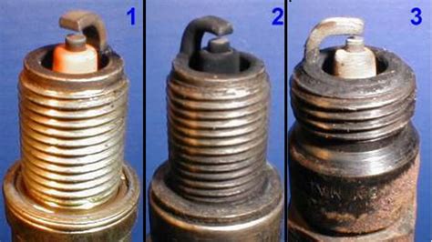 Определение состояния свечи зажигания по ее внешнему виду
