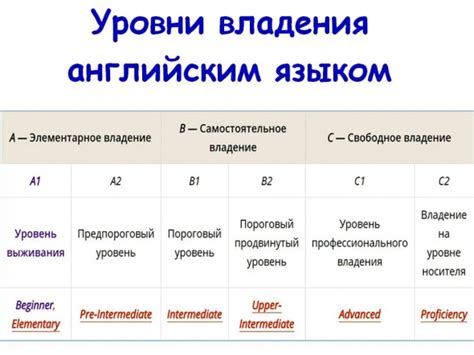 Определение уровня владения английским языком: разведка своих навыков