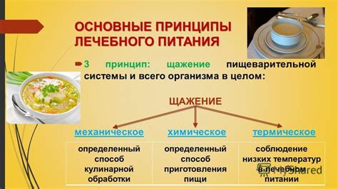 Основные принципы приготовления пищи