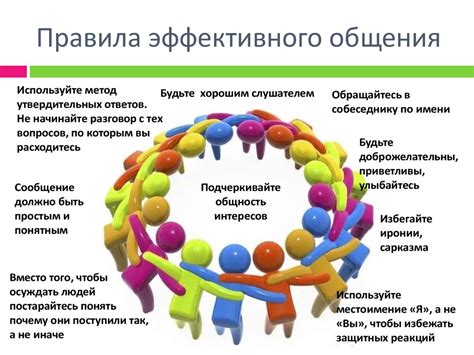 Основные принципы эффективного взаимодействия