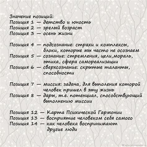 Основополагающие принципы распознавания возраста на основе карт Таро