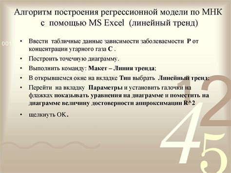 Основы построения регрессионной модели: ключевые принципы и концепции