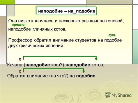 Особенности значения фраз "на подобие" и "наподобие"