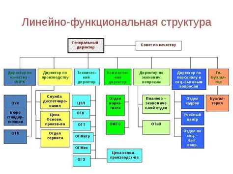 Особенности линейно функциональной структуры: сущность и конкретные примеры