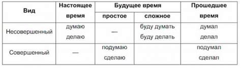 Особенности формирования и употребления глаголов совершенного вида