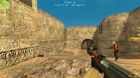 Откройте игру Counter-Strike версии 1.6