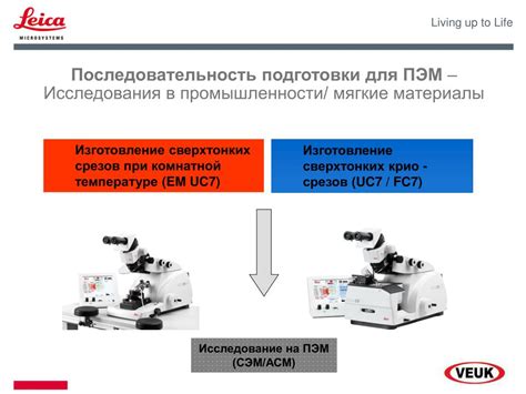 Подготовка образцов для электронной микроскопии