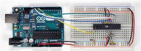 Подготовка платы Arduino Uno к соединению с светоизлучающим диодом