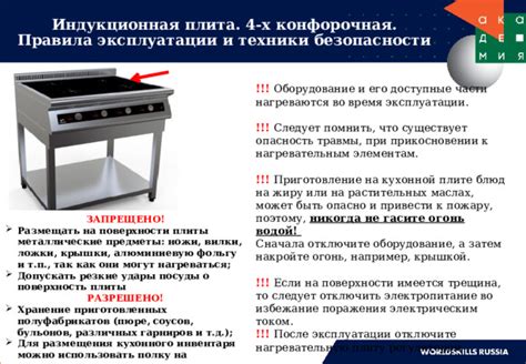 Правила безопасности при эксплуатации кухонной плиты Zanussi