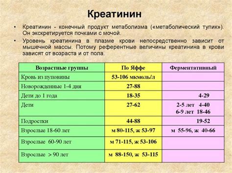 Причины высокого уровня креатинина в крови у представителей мужского пола