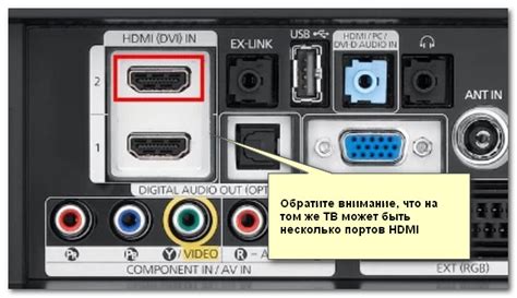 Проверка доступных портов HDMI на телевизоре и компьютере