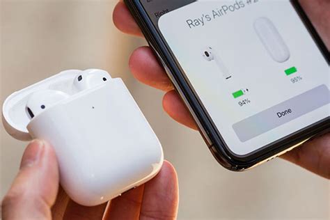 Проверьте работу AirPods