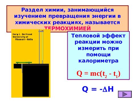 Проявления внутренней энергии в химических реакциях