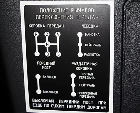 Расположение рычагов передач: ключевой шаг включения ПДЖ на Камазе