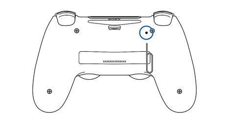 Ручное отключение контроллера DualShock 4 с помощью кнопок