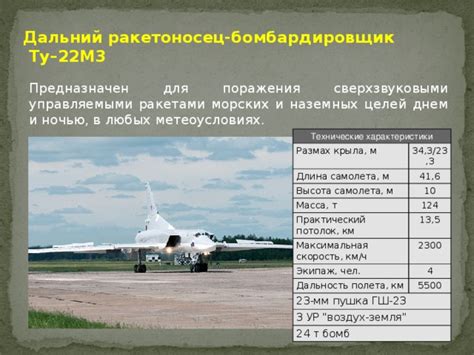 Скорость и дальность полета: качества, определяющие эффективность Ту-22М3 и Ту-160