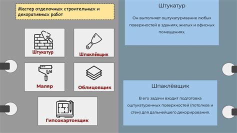 Следующие фазы отделочных работ после восполнения пробелов