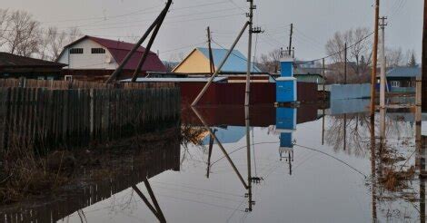 Снижение уровня воды ниже заданного значения