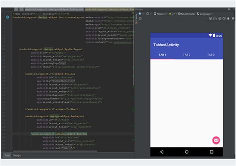 Создание нового файлового макета в проекте Android Studio