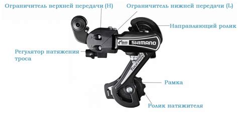 Структура и основной принцип функционирования механизма переключения передач на велосипеде