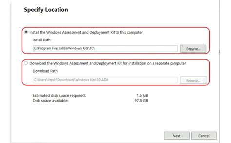 Установка Windows Assessment and Deployment Kit: подготовка к развертыванию среды