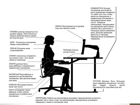 Устройства для комфортной позиции при работе за компьютером