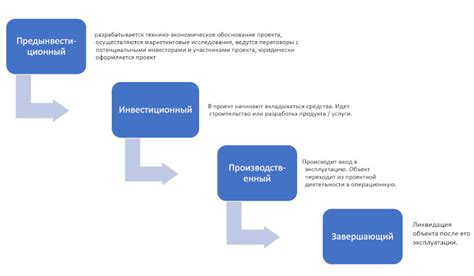 Фазы развития проекта и их особенности