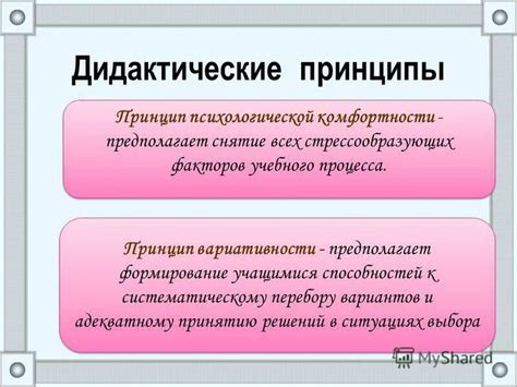 Цель и задачи дидактики в образовательном процессе