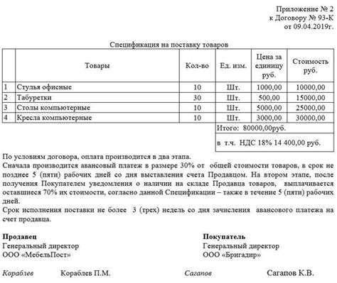 Шаг 7: Сохранение и печать готовой спецификации в необходимом формате