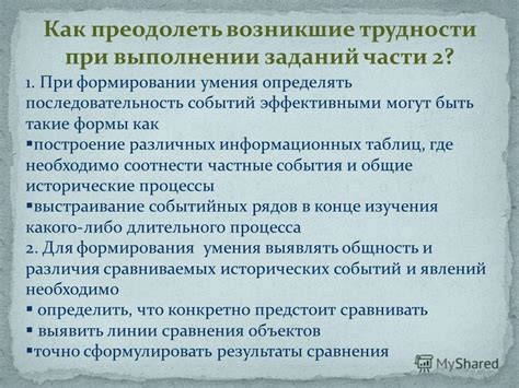  Как решить возникшие трудности 