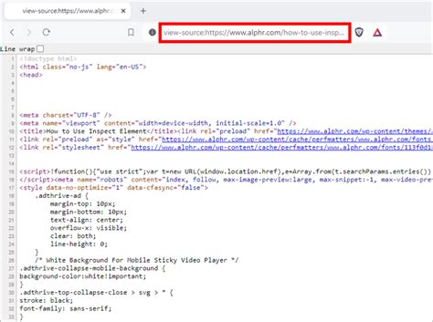  Поиск адреса ссылки с помощью исходного кода веб-страницы 
